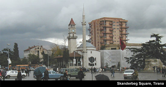 Skanderbeg Square, Tirana